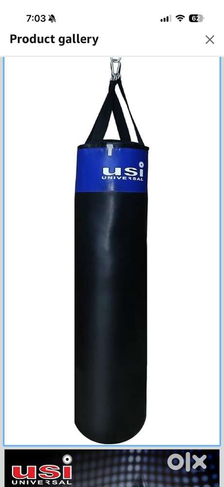 USI Universal Punching Bag, 40 kg full, 6 feet, new and packed