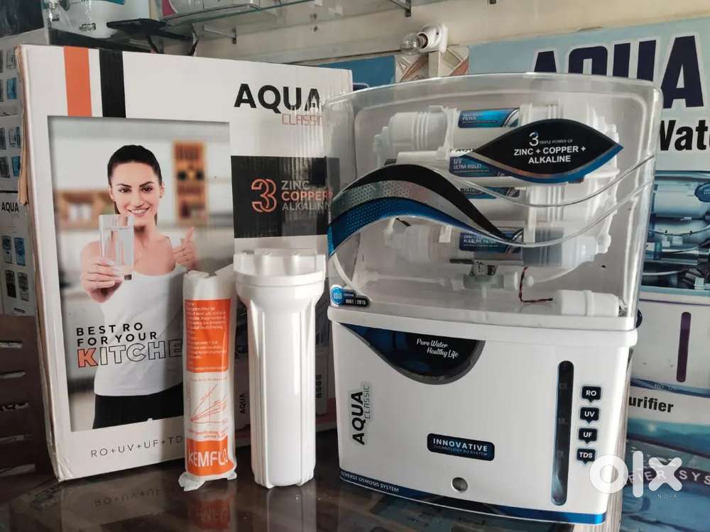 Fgvy456 Aqua classic Water filter UV UF MINERALS purifier new pro wat