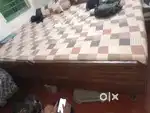 Bed full size 6×8 box storage