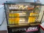 Display fridge for shop