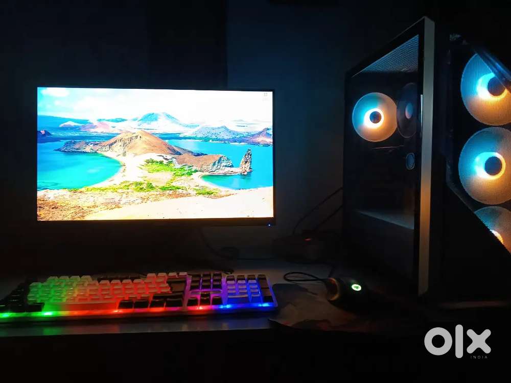 Gaming PC with Monitor, UPS , keyboard and mouse
