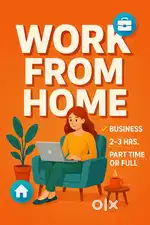 Work from home.It's a business where you can generate unlimited income