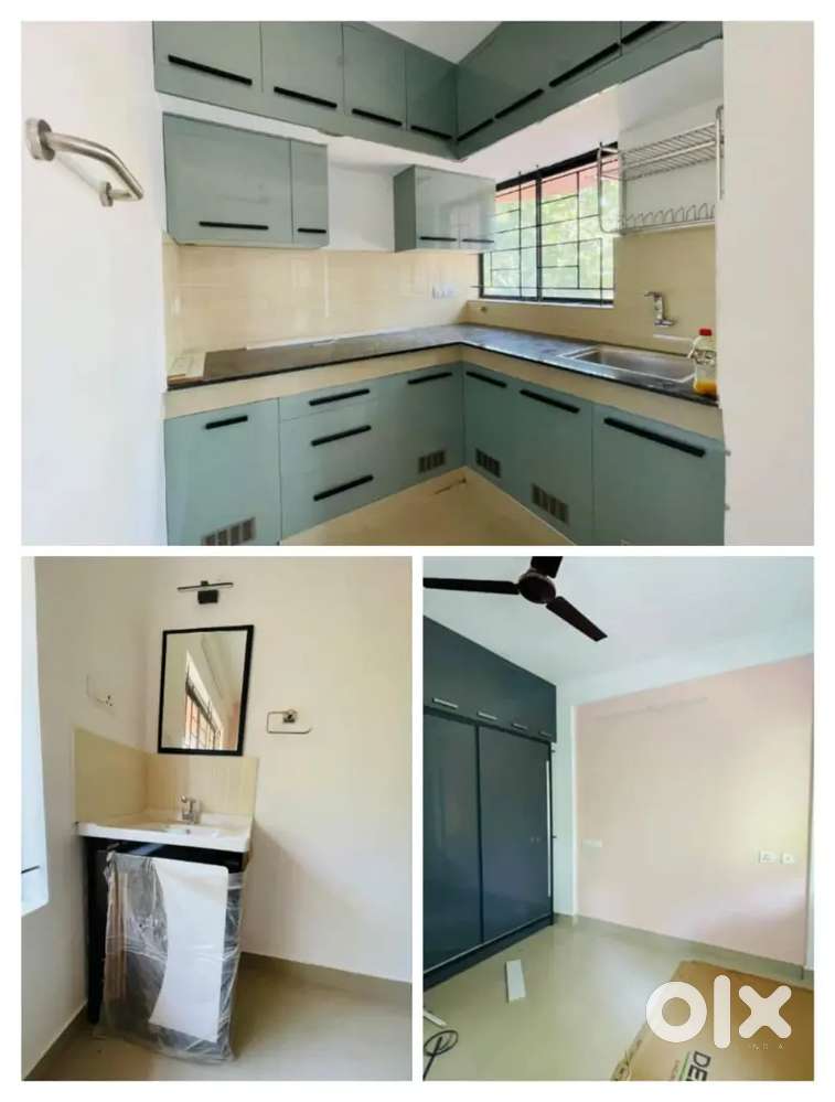 1BHK BRAND NEW SEMI FURNISHED FLAT FOR RENT. NEAR KAKKANAD INFOPARK