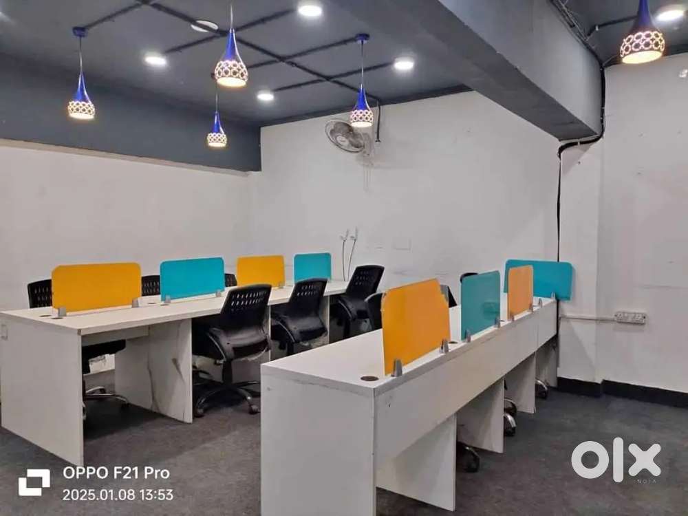 2Cabin+12Seats.Fully Furnished Office Space For Rent In Noida Sec 2