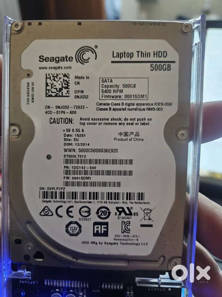 500 GB HARD DISK