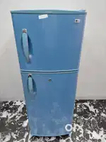 I'd56 lg blue colour double door fridge 260 ltr with inbuilt stabilize