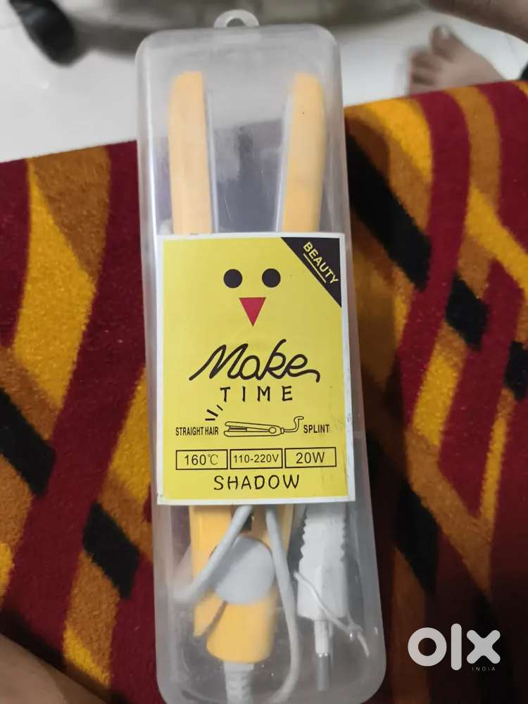 Mini Hair straightener machine