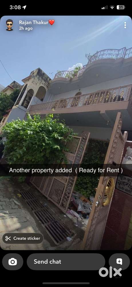 Single room with attached bathroom and kitchen only for bachelors