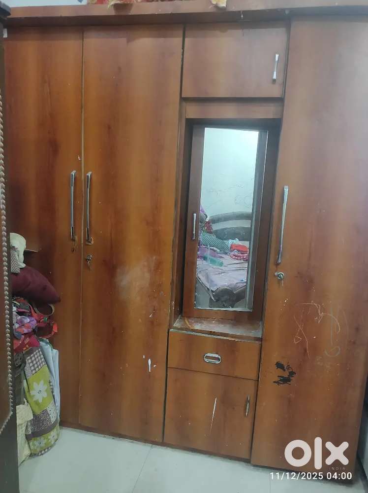 Wardrobe  with big mirror