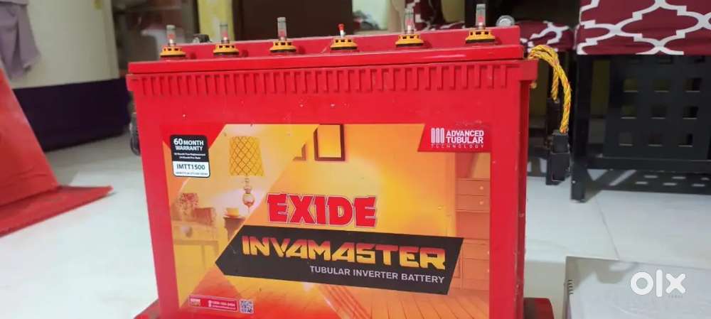Exide battery and invertor