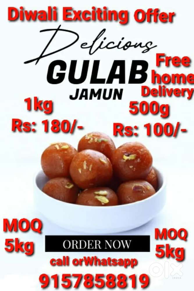 gulab jamun fresh and pure