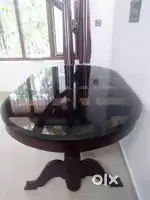 Dining table with chair