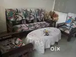 3+1+1 seater sofa set & center table for 9500 plus shipping charges