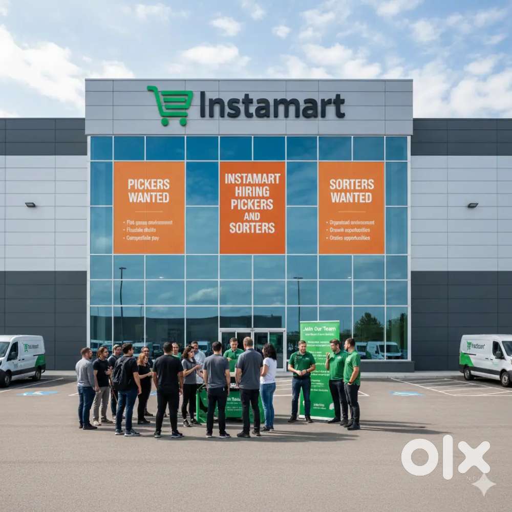 Hiring Pickers and Sorters ( Instamart inside store work)