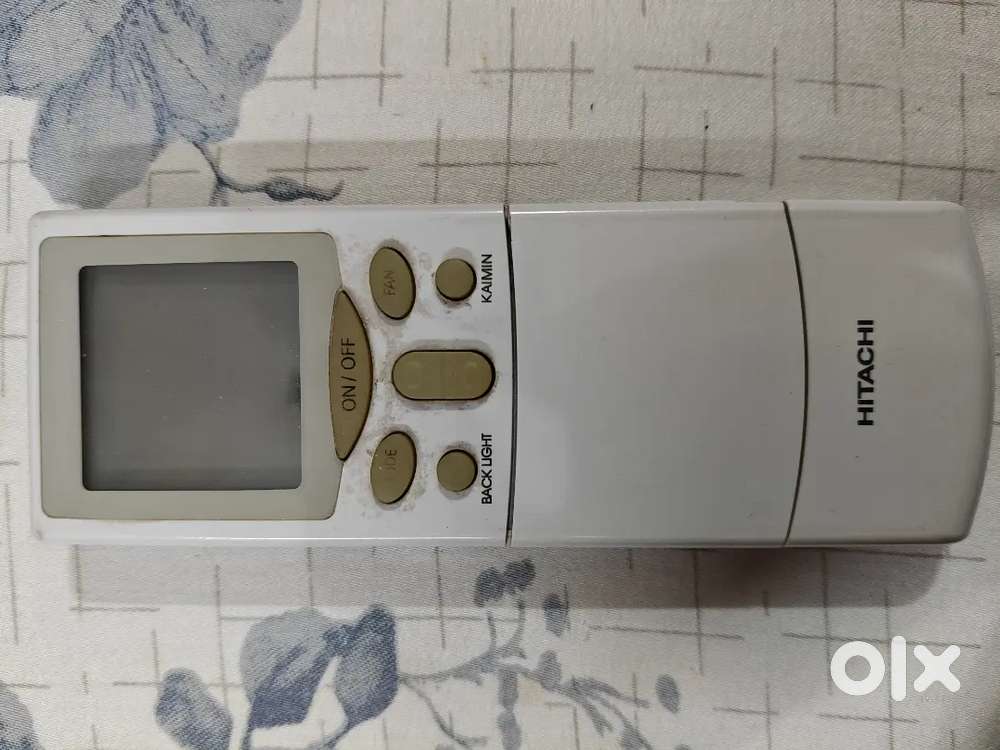 Hitachi split AC remote