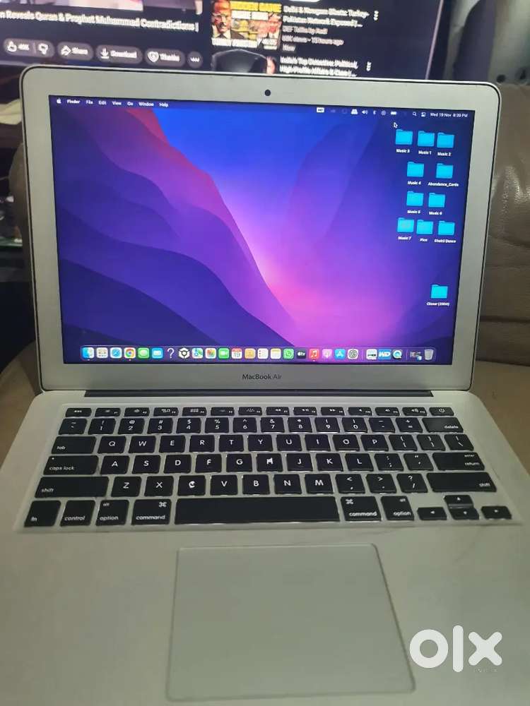 Mac air i5 128gb (2hrs backup)