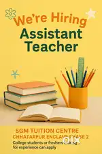 Female Teaching Assistant @ SGM Tuition Centre