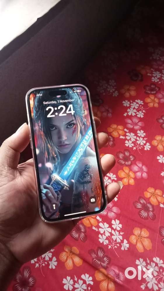 iphone 15pink 1 day used purchased date 30.10.25 52fixd