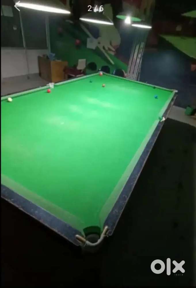 snooker table with  all accessory