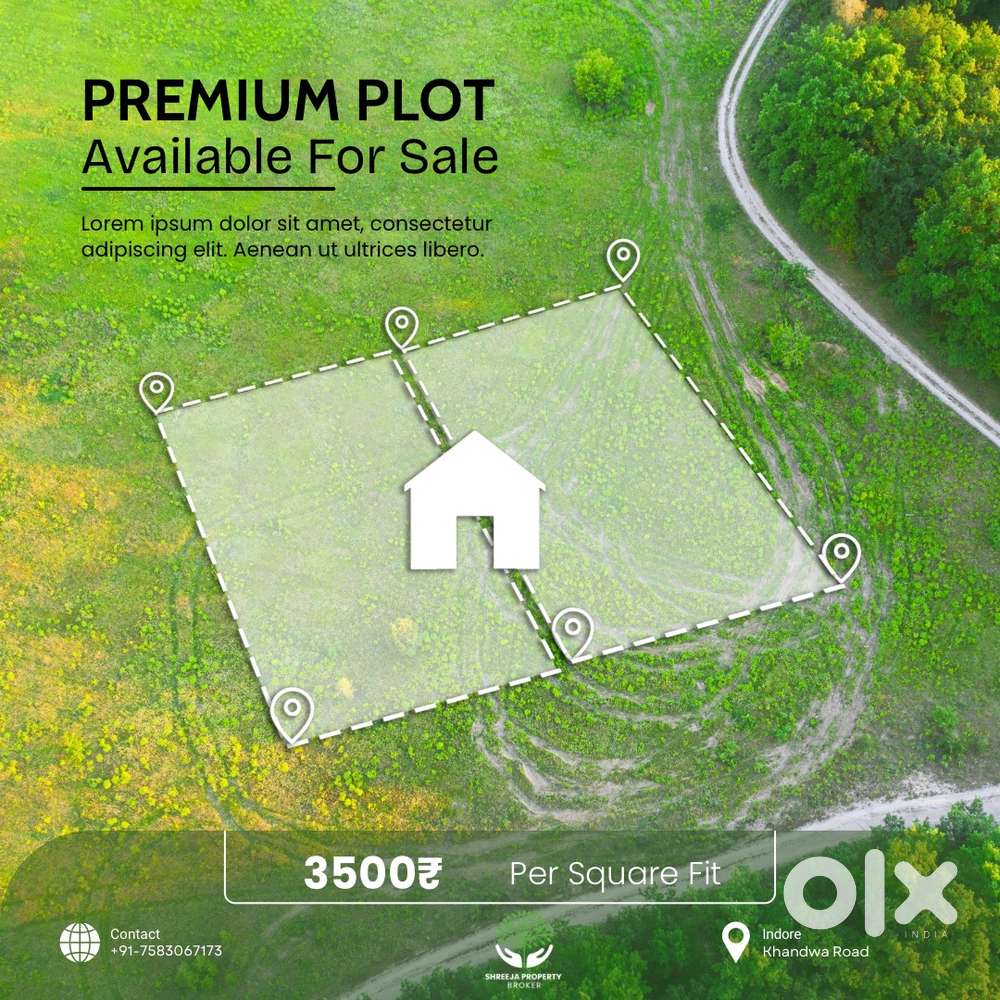 KHANDWA ROAD PLOT - Premium