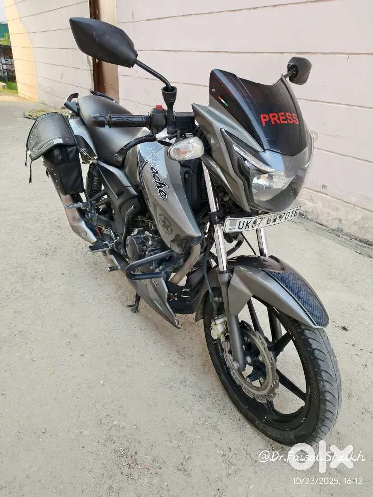 Apache 160 2017 model, Well Maintained like new condition less driven