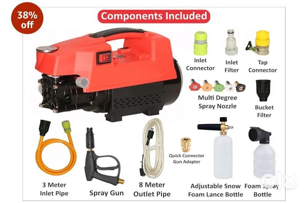 Car washing machine 2300w with power full pressure
