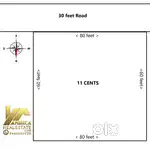 11 Cents Land in Gurunagar, Maryhill.