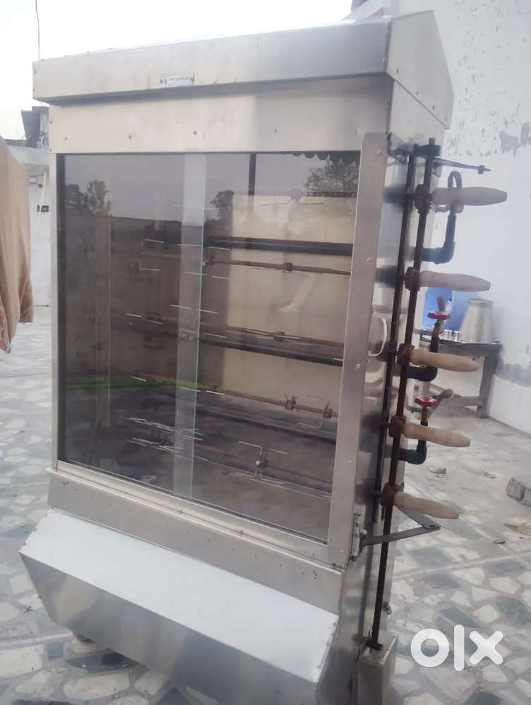 Chicken barbeque machine