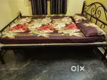 Cot and mattress combo including 2 pillow