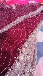 Saree with blouse