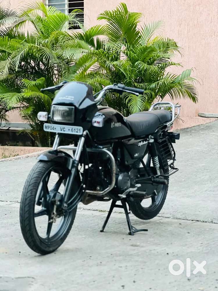 Hero splendor plus self start