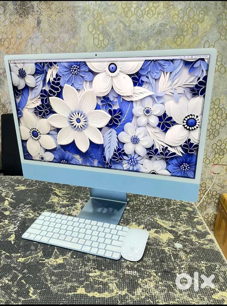 Apple i mac 24inch M1 chip with box Apple desktop iMac