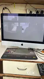 Apple i mac in working condition, only front glass is broken