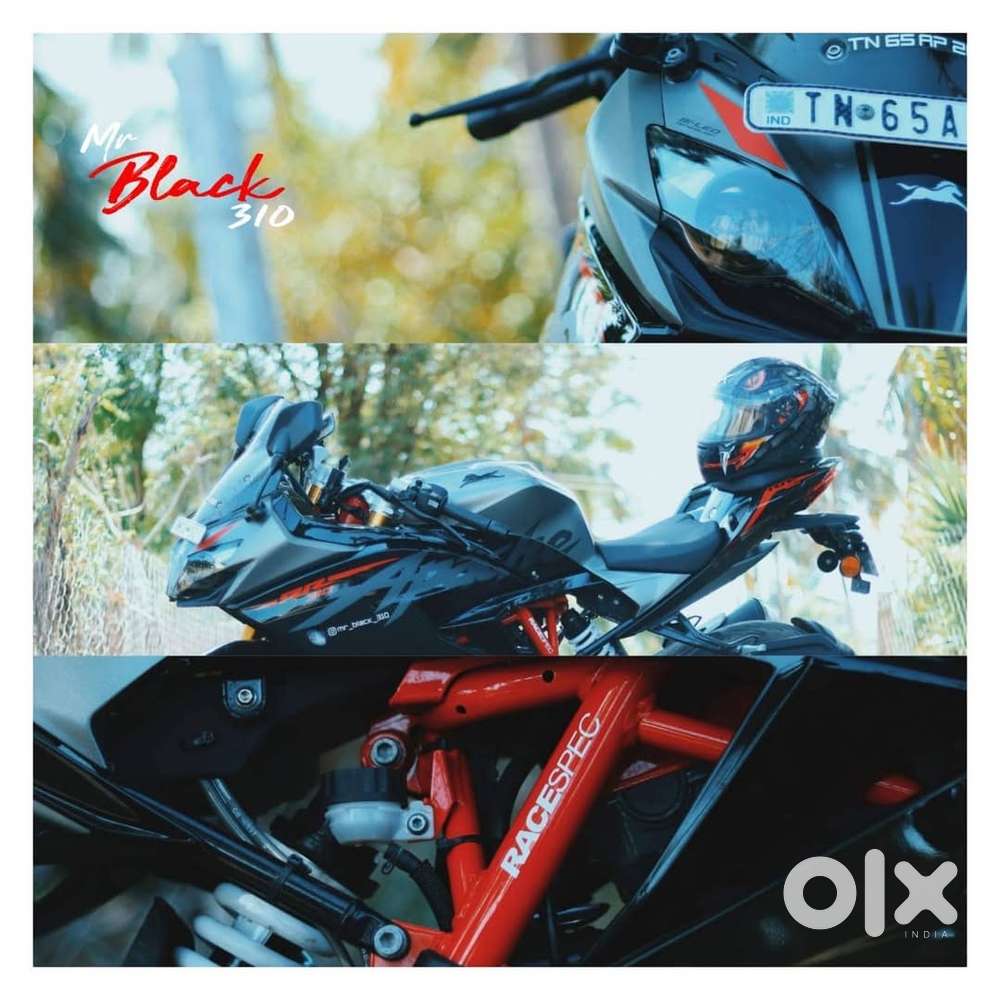 TVS RR 310 showroom maintenance bike