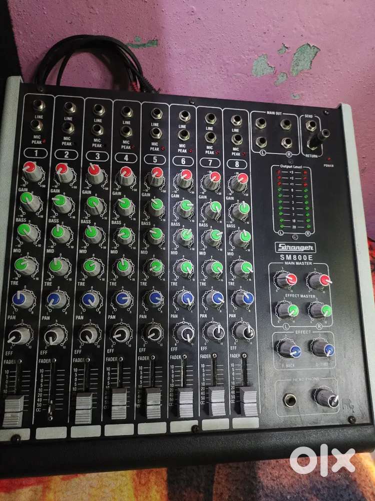 Dj Mixer Stanger sm 800 e