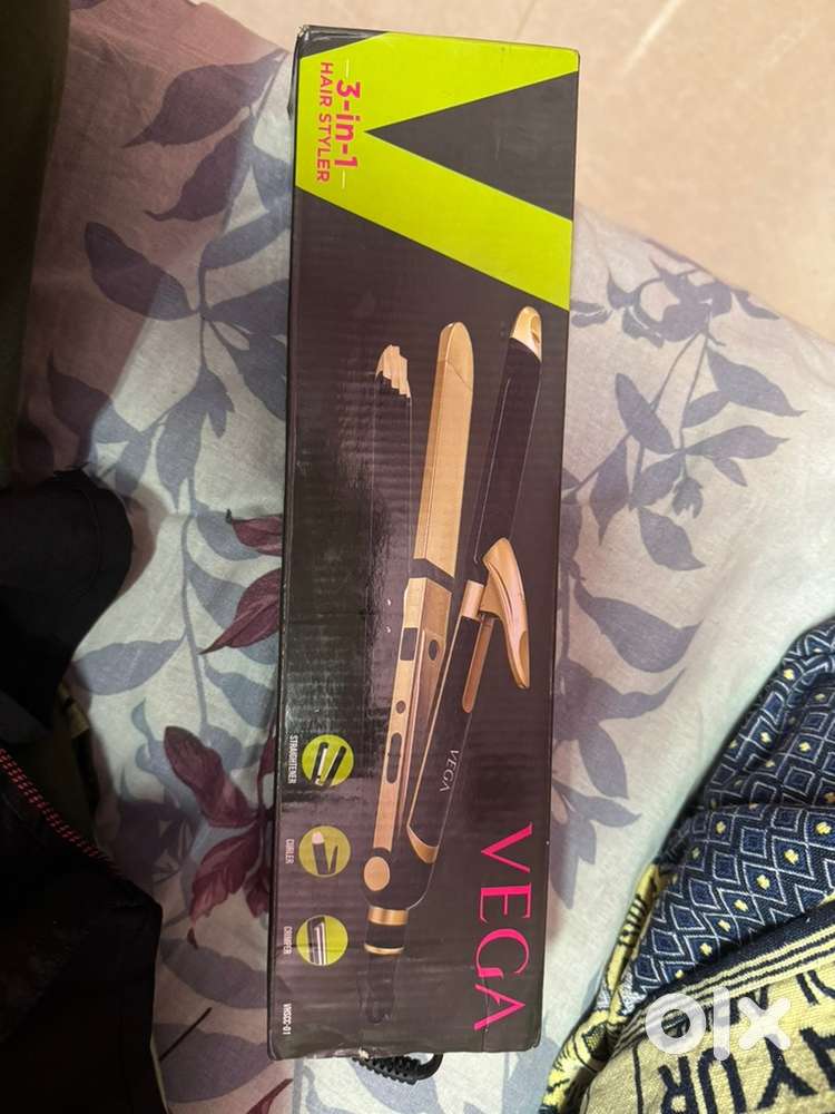 VEGA 3-in-1 Hair Styler – Straightener, Curler & Crimper
