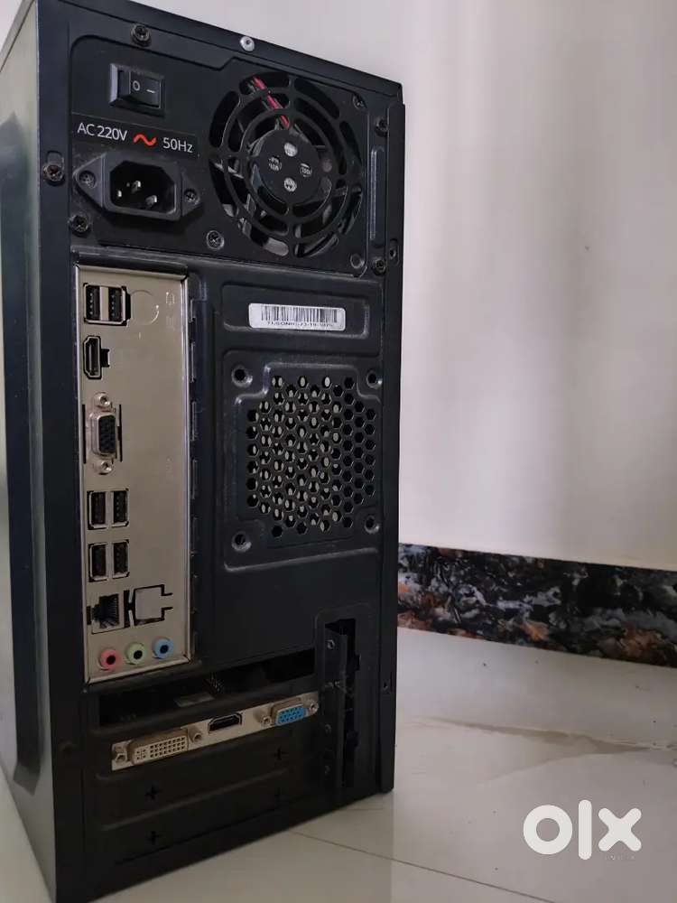 New condition Cpu 8 gb ram,256 gb ssd,4 gb graphics card