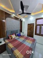40gaj 1bhk luxury flat ready to move builder floor  90% loan available