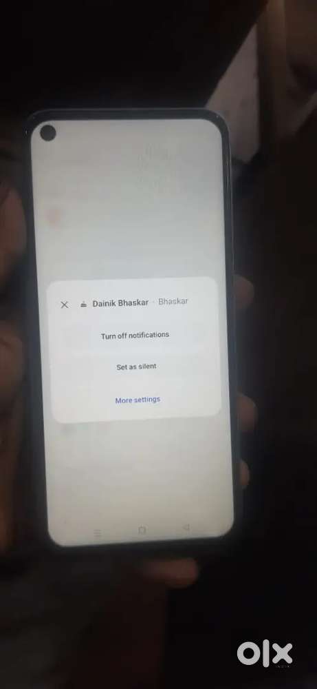 Realme 8s in good condition phone for sell 8 / 128 gb