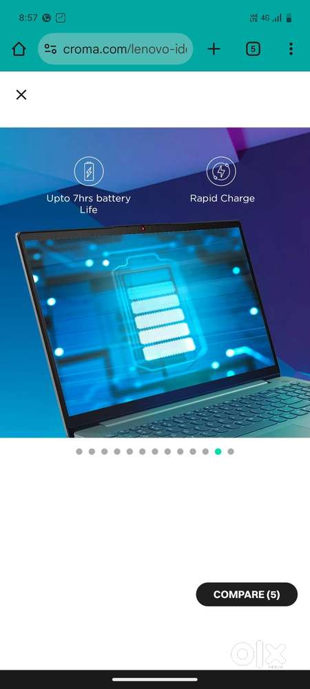 Lenovo Ideapad 3 15IAU7 Intel Core i3 12th Gen Laptop warrenty