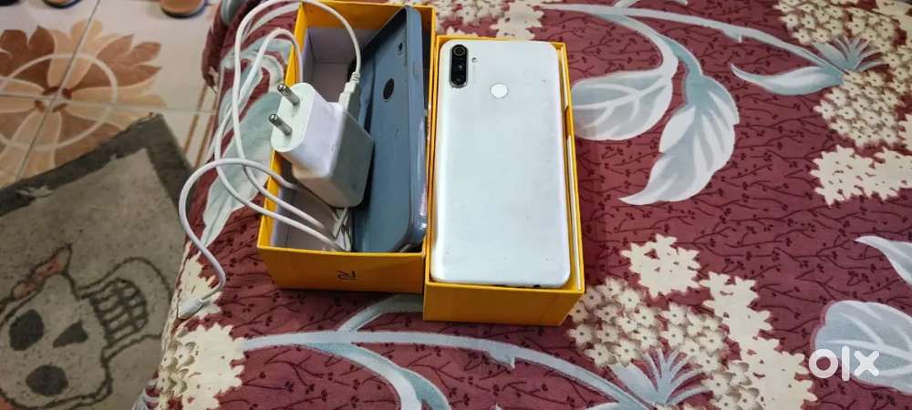Narzo 10a in 4 64 . With box, charger, back cover.