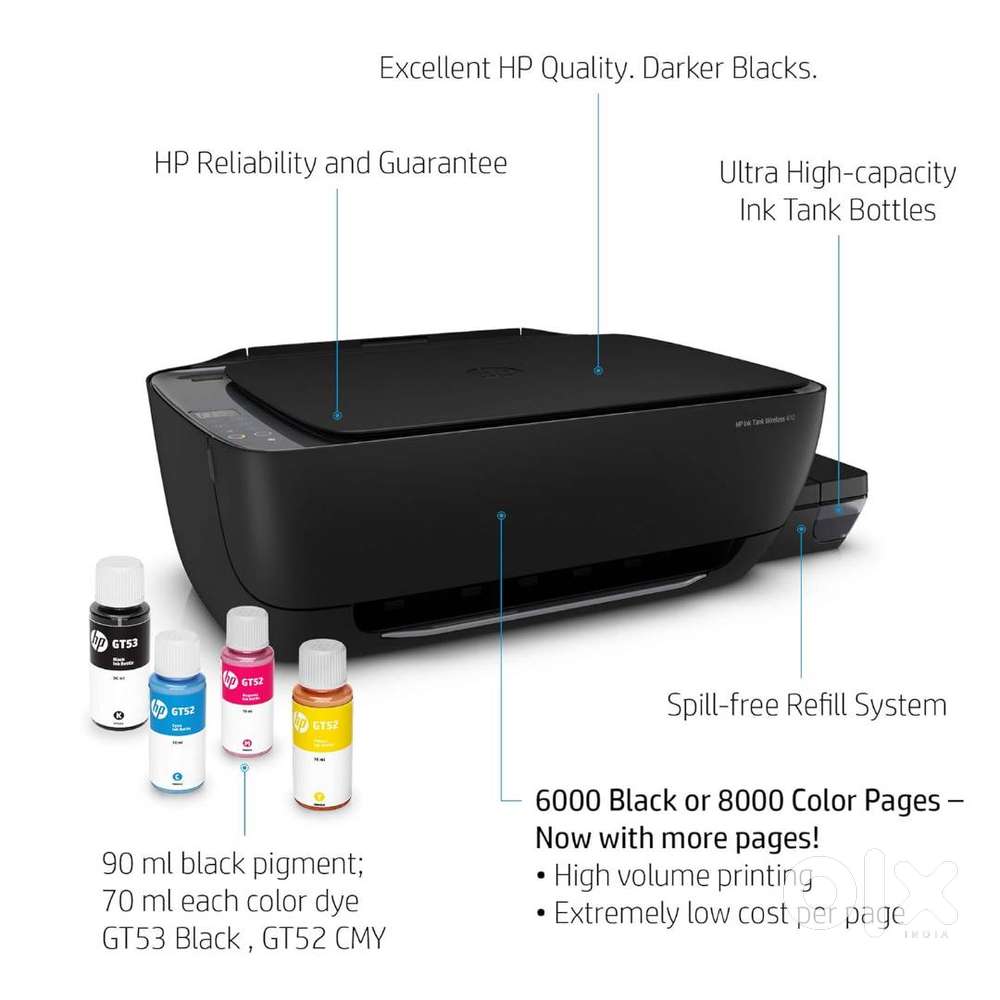 ️ HP Ink Tank 410 WiFi Colour Printer (All-in-One)