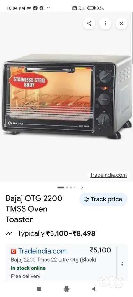 Bajaj Majesty Otg oven