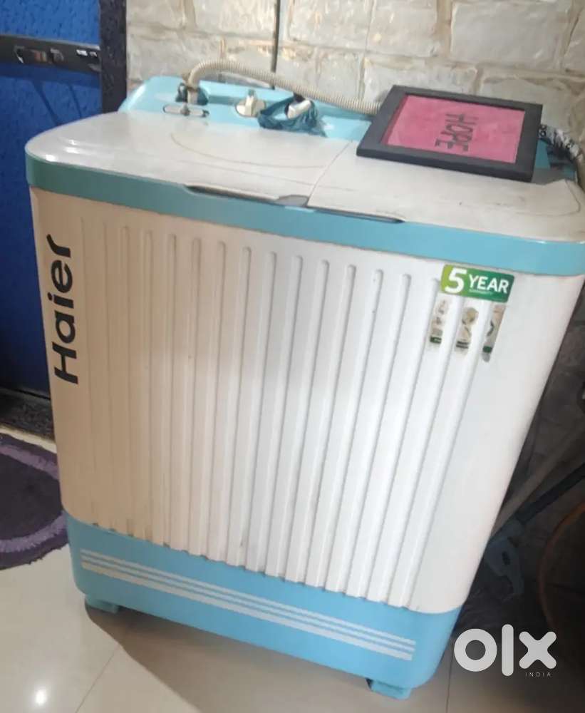 Haier semi automatic Washing machine 7.5 ltr