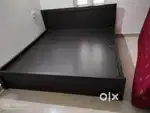 Cot with bed