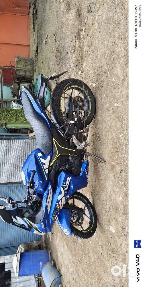 Suzuki Gixxer sf MH41 2016 blue colour