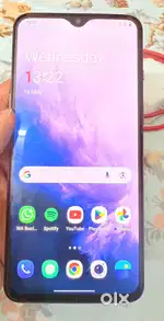 One Plus 7 128 GB Android 12 With Type C charger with Bill
