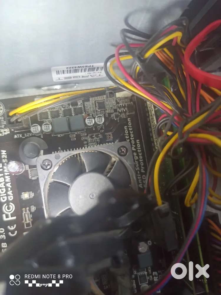 AMD processor, windows 7 ultimate, all parts are branded.