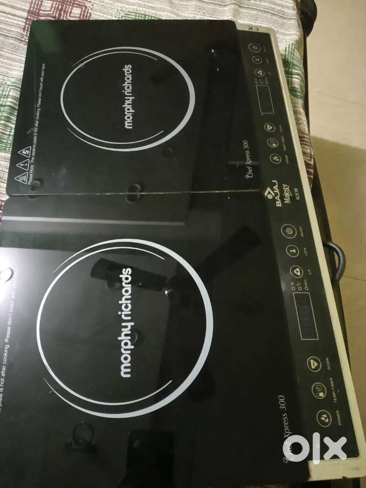 Double induction stove Morphy Richards bajaj orignal