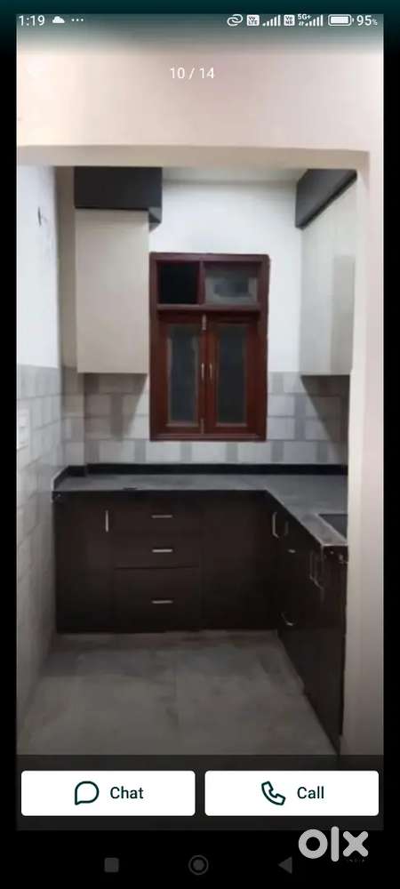 2bhk newly built with parking Lift for rent in shastri nagar near metr